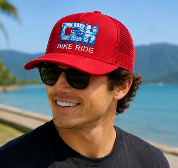 C2K Cap - Red Trucker