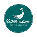White Whale Coffee Roasters Logo_CIRCLE_REVERSE Cairns to Karumba Bike Ride White Whale