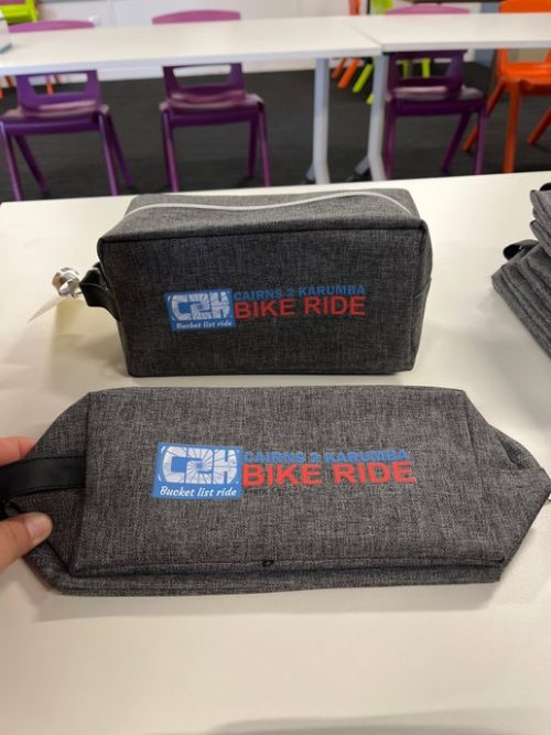 Cairns to Karumba Bike Ride Toiletry Bag