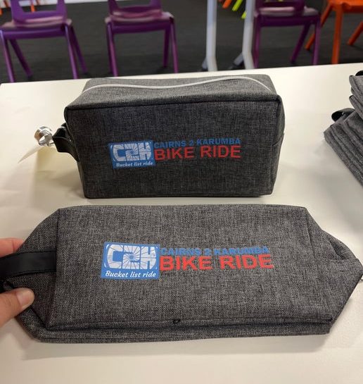 Cairns to Karumba Bike Ride Toiletry Bag