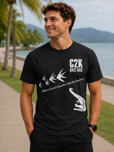 T-Shirt Graphite Quick Dry